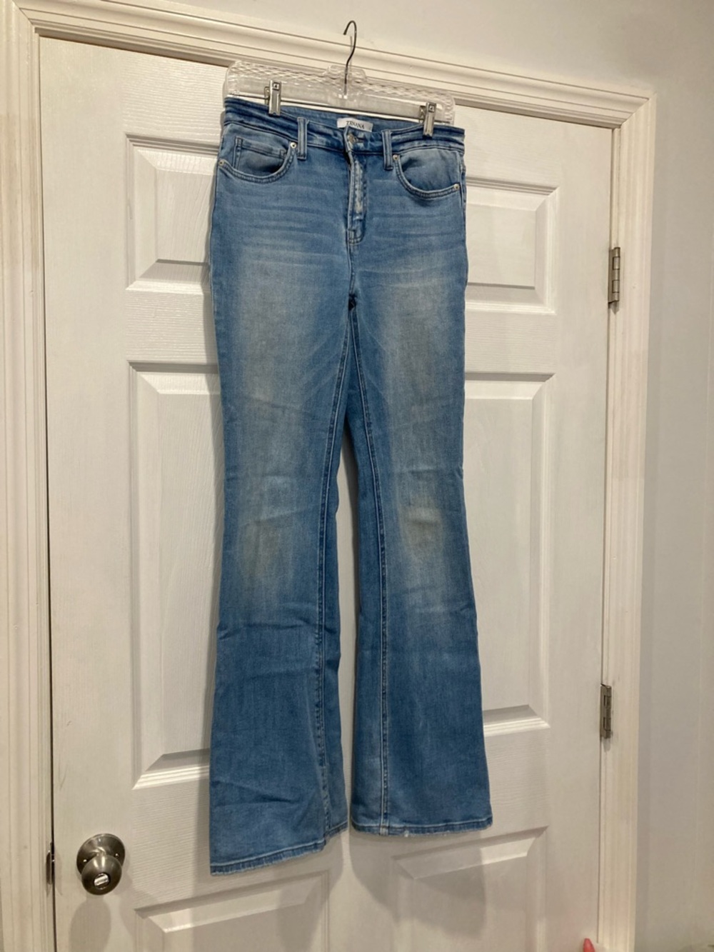 Zenana Outfitters Light Blue Flared Jeans